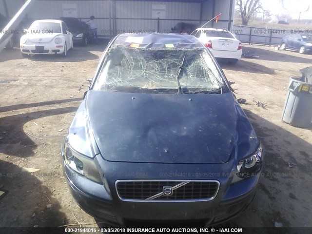 YV1MS382162174086 - 2006 VOLVO S40 2.4I BLUE photo 6