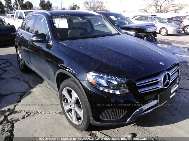 WDC0G4KBXHF175943 - 2017 MERCEDES-BENZ GLC 300 4MATIC BLACK photo 1