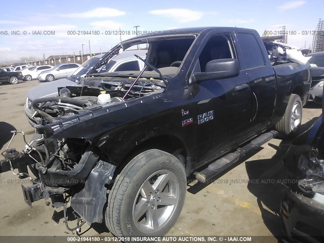 1C6RR7FT8FS681939 - 2015 RAM 1500 ST BLACK photo 2