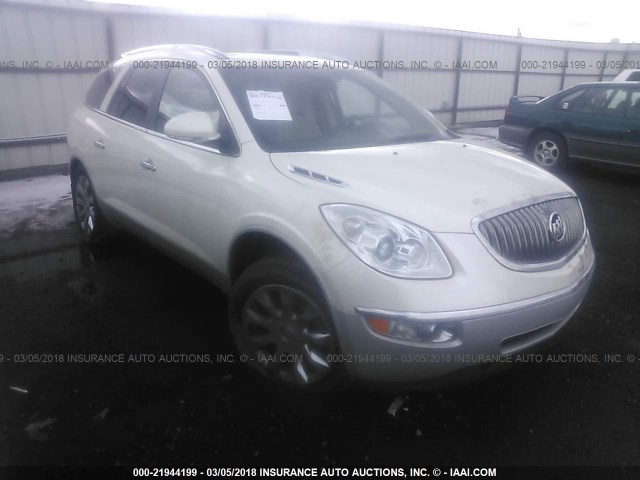 5GAKVDED3CJ151699 - 2012 BUICK ENCLAVE WHITE photo 1