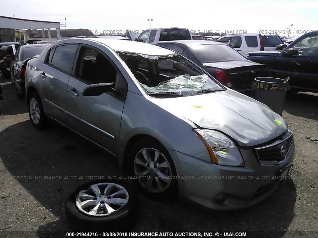 3N1AB6AP0BL730853 - 2011 NISSAN SENTRA 2.0/2.0S/SR/2.0SL GRAY photo 1