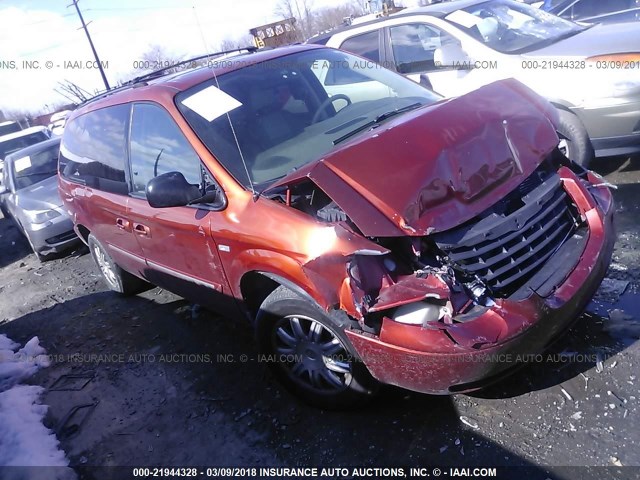 2A4GP54L56R716333 - 2006 CHRYSLER TOWN & COUNTRY TOURING ORANGE photo 1