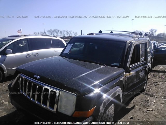 1J8HH48K87C548094 - 2007 JEEP COMMANDER 黑色 照片 2