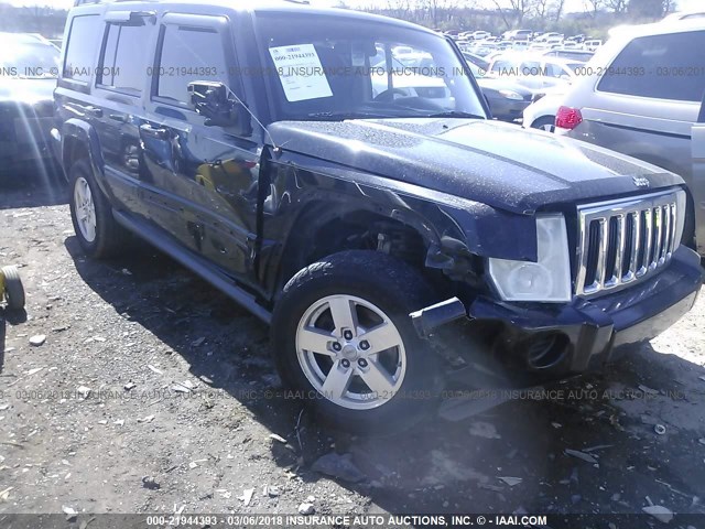 1J8HH48K87C548094 - 2007 JEEP COMMANDER 黑色 照片 6