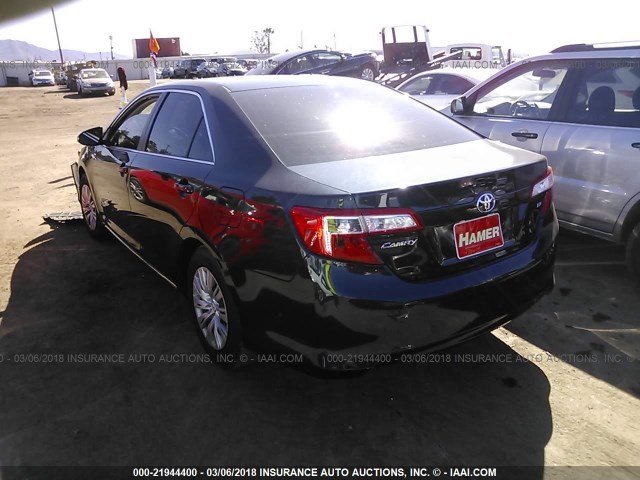 4T4BF1FK3ER424747 - 2014 TOYOTA CAMRY L/SE/LE/XLE 蓝色 照片 3