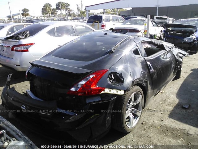 JN1AZ44E09M406697 - 2009 NISSAN 370Z BLACK photo 4