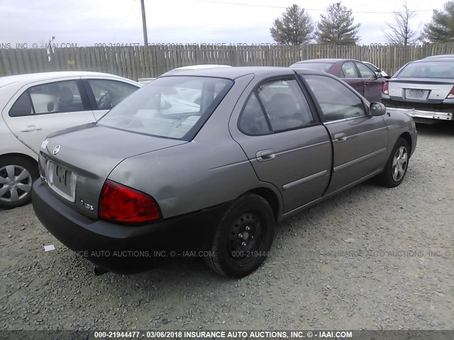 3N1CB51D76L478159 - 2006 NISSAN SENTRA 1.8/1.8S GRAY photo 4