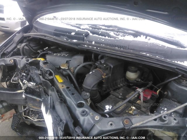 JTKKT624460150214 - 2006 TOYOTA SCION XA GRAY photo 10