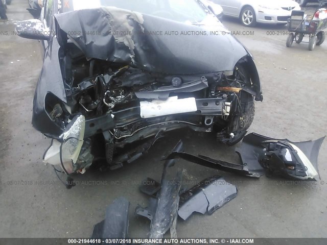 JTKKT624460150214 - 2006 TOYOTA SCION XA GRAY photo 6