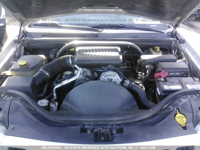 1J8HR48N45C586538 - 2005 JEEP GRAND CHEROKEE LAREDO/COLUMBIA/FREEDOM 银色 照片 10