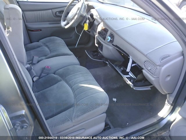 2G4WS52J351116324 - 2005 BUICK CENTURY CUSTOM GRAY photo 5