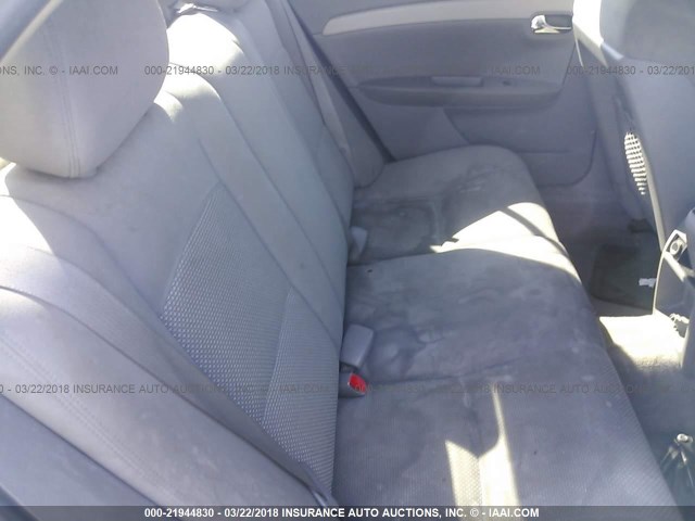 1G1ZH57B29F215175 - 2009 CHEVROLET MALIBU 1LT SILVER photo 8