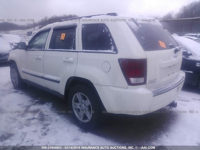 1J8GR48K37C565006 - 2007 JEEP GRAND CHEROKEE LAREDO/COLUMBIA/FREEDOM 白色 照片 3