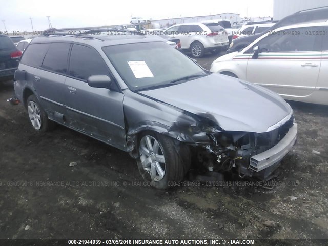 4S4BP62C987353687 - 2008 SUBARU OUTBACK 2.5I LIMITED GRAY photo 1