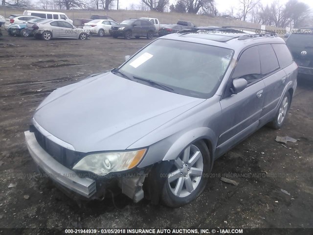 4S4BP62C987353687 - 2008 SUBARU OUTBACK 2.5I LIMITED GRAY photo 2