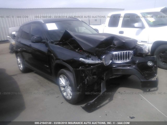 5UXWX9C51F0D54105 - 2015 BMW X3 XDRIVE28I BLACK photo 1