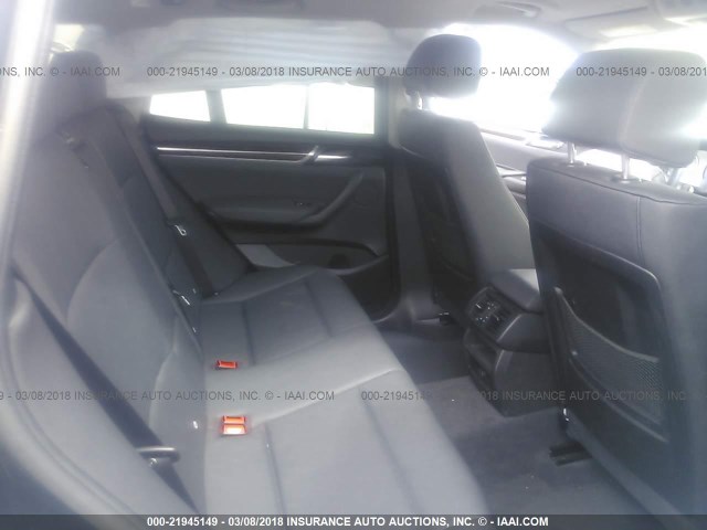 5UXWX9C51F0D54105 - 2015 BMW X3 XDRIVE28I BLACK photo 8