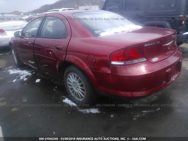 1C3EL56R56N210948 - 2006 CHRYSLER SEBRING TOURING MAROON photo 3