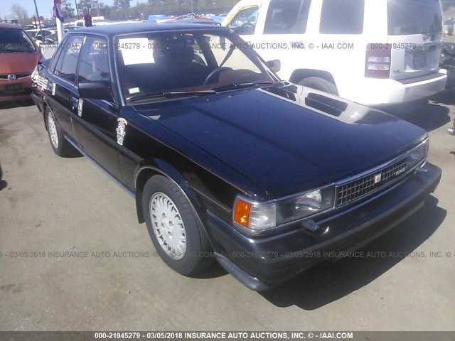 JT2MX73E0H0123198 - 1987 TOYOTA CRESSIDA LUXURY BLACK photo 1