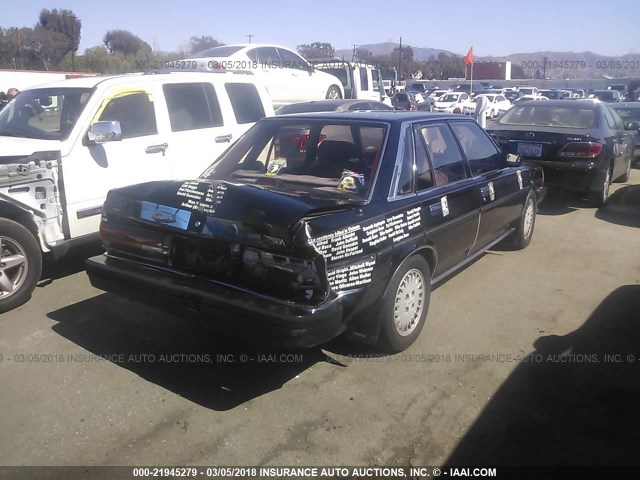 JT2MX73E0H0123198 - 1987 TOYOTA CRESSIDA LUXURY BLACK photo 4