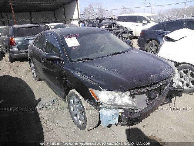 4T1BK46K87U054535 - 2007 TOYOTA CAMRY NEW GENERAT LE/XLE/SE BLACK photo 1