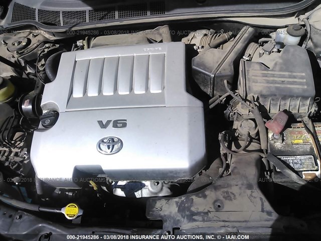 4T1BK46K87U054535 - 2007 TOYOTA CAMRY NEW GENERAT LE/XLE/SE BLACK photo 10