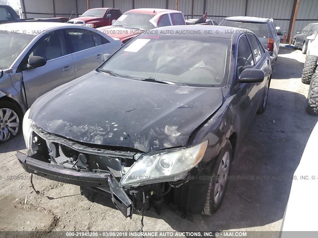 4T1BK46K87U054535 - 2007 TOYOTA CAMRY NEW GENERAT LE/XLE/SE BLACK photo 2