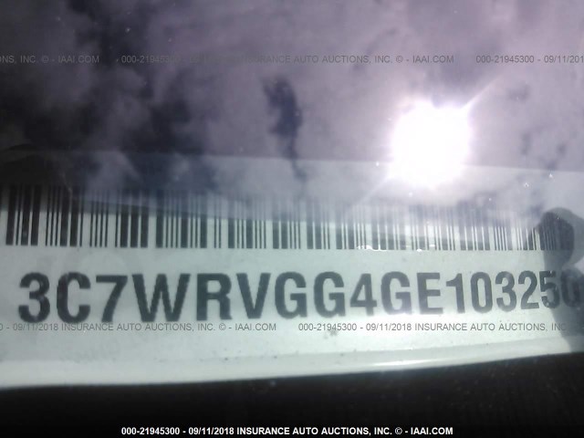 3C7WRVGG4GE103250 - 2016 RAM PROMASTER 3500 3500 STANDARD WHITE photo 9