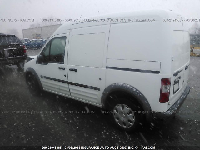 NM0LS7ANXCT101458 - 2012 FORD TRANSIT CONNECT XL WHITE photo 3