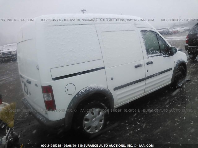 NM0LS7ANXCT101458 - 2012 FORD TRANSIT CONNECT XL WHITE photo 4