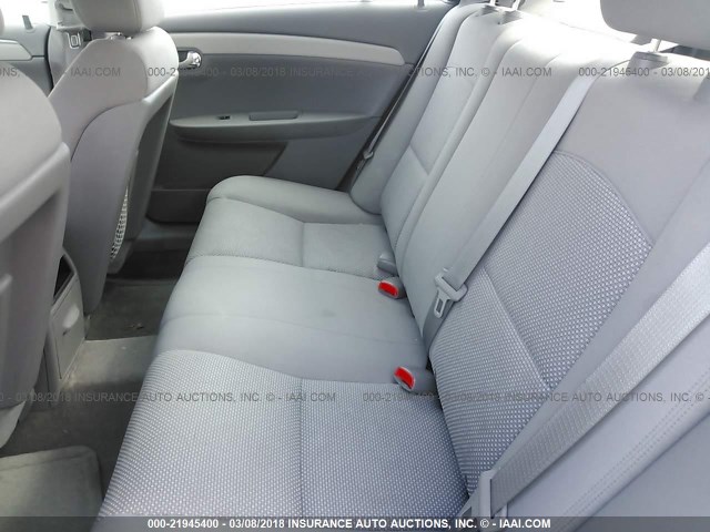 1G1ZG57B384289525 - 2008 CHEVROLET MALIBU LS BLUE photo 8