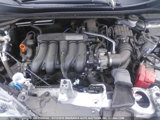 JHMGK5H5XGX004160 - 2016 HONDA FIT LX Gümüş fotoğraf 10