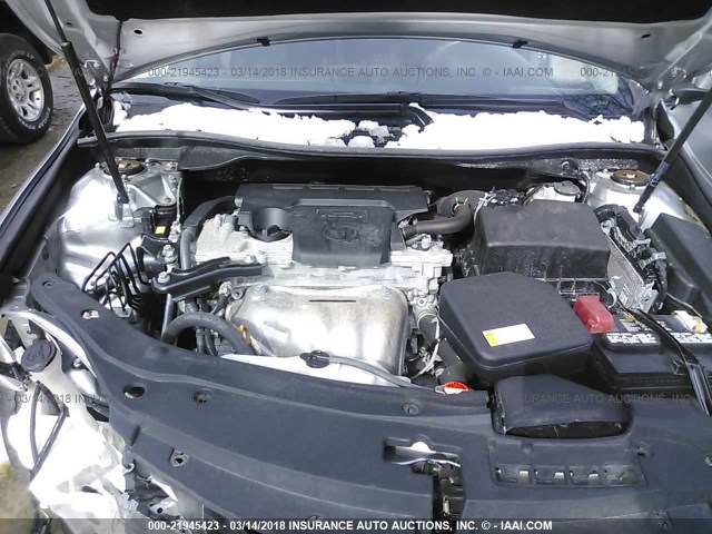 4T1BF1FK6GU508462 - 2016 TOYOTA CAMRY LE/XLE/SE/XSE SILVER photo 10