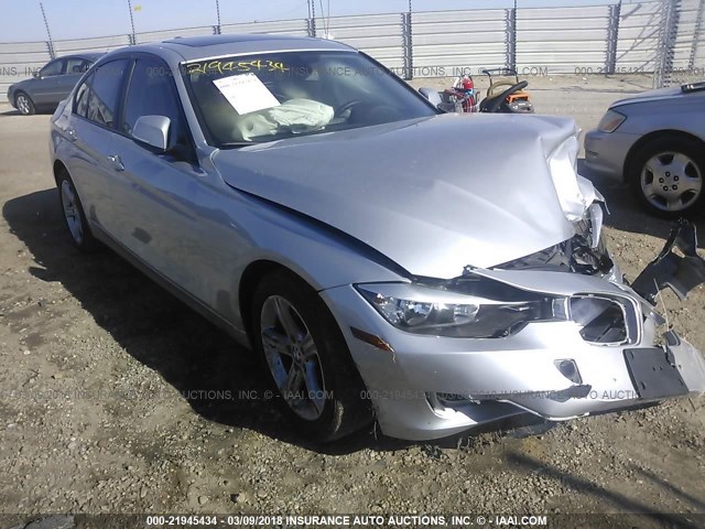WBA3C3G55ENS67617 - 2014 BMW 320 I/XDRIVE GRAY photo 1