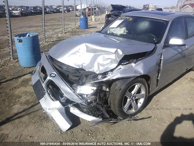 WBA3C3G55ENS67617 - 2014 BMW 320 I/XDRIVE GRAY photo 6