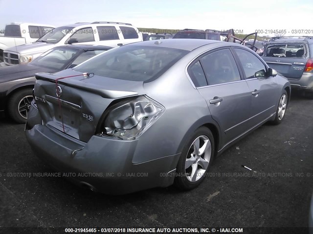 1N4BL21E57N417624 - 2007 NISSAN ALTIMA 3.5SE/3.5SL GRAY photo 4