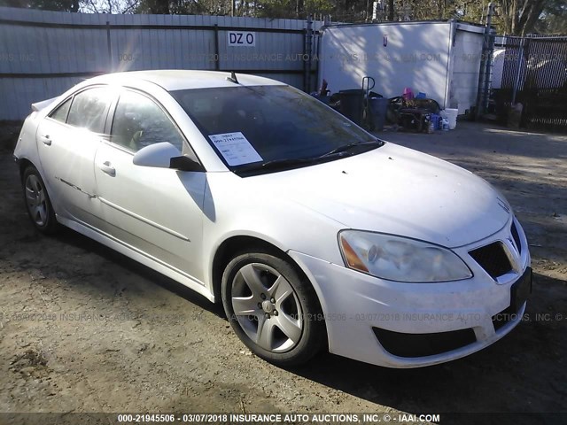 1G2ZA5E04A4165140 - 2010 PONTIAC G6 WHITE photo 1