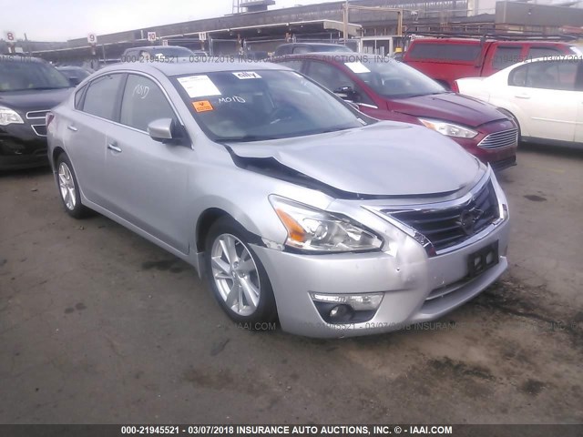 1N4AL3AP4DN484553 - 2013 NISSAN ALTIMA 2.5/S/SV/SL SILVER photo 1