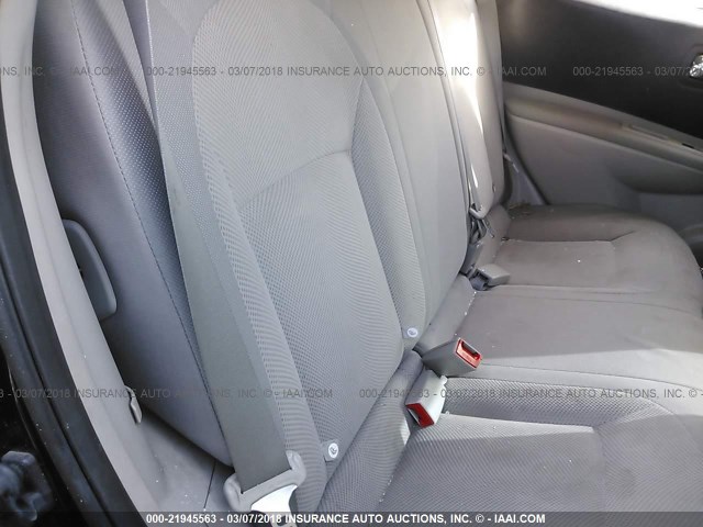 JN8AS5MT6EW624247 - 2014 NISSAN ROGUE SELECT S BLACK photo 8