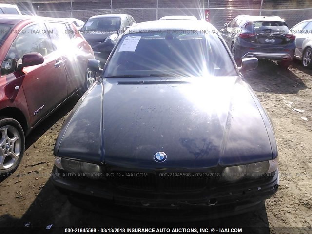 WBAGG834X1DN81070 - 2001 BMW 740 I AUTOMATIC BLACK photo 6