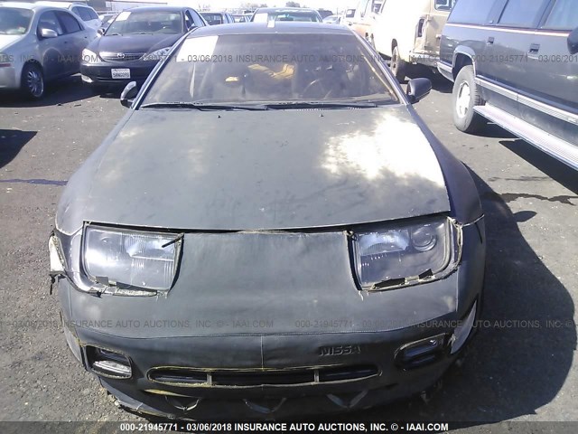 JN1RZ26A5LX003936 - 1990 NISSAN 300ZX 2+2 BLACK photo 6