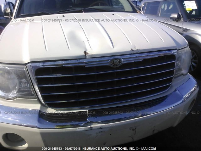 1A8HW58N28F127381 - 2008 CHRYSLER ASPEN LIMITED WHITE photo 6