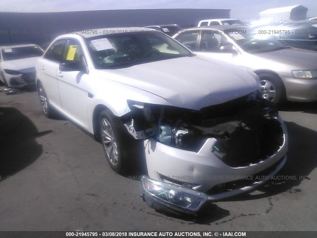 1FAHP2F80FG152115 - 2015 FORD TAURUS LIMITED WHITE photo 1