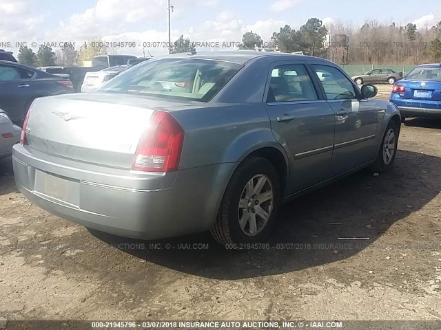 2C3KA53G47H835461 - 2007 CHRYSLER 300 TOURING GRAY photo 4