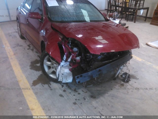 1N4AL21E89N461700 - 2009 NISSAN ALTIMA 2.5/2.5S RED photo 6