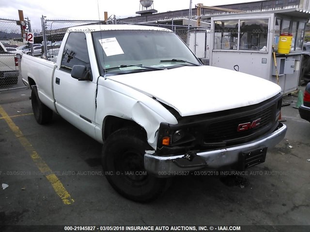 1GTGC24R9WE504925 - 1998 GMC SIERRA C2500 WHITE photo 1