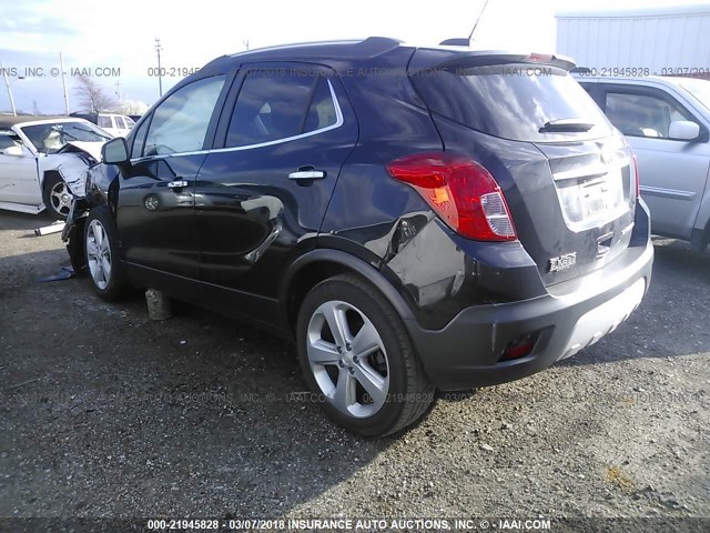 KL4CJBSB4FB117818 - 2015 BUICK ENCORE CONVENIENCE GRAY photo 3