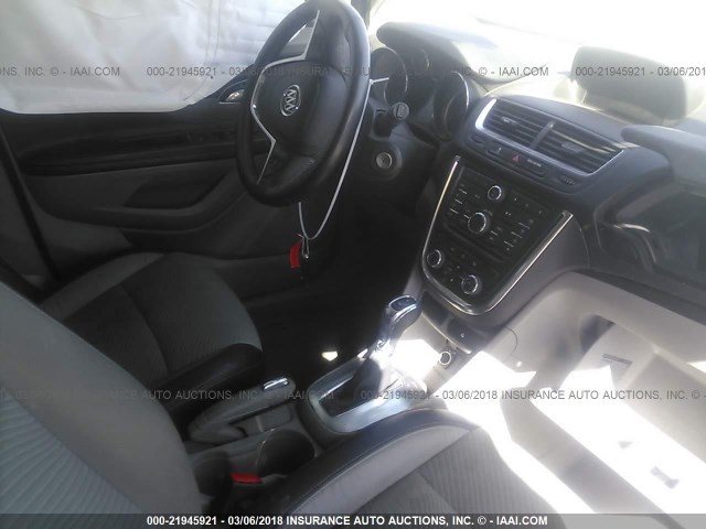 KL4CJBSB5EB575852 - 2014 BUICK ENCORE CONVENIENCE Կապույտ լուսանկար 5