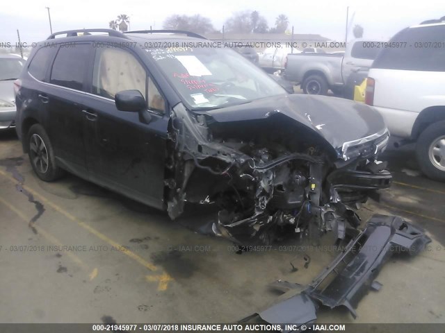 JF2SJAJC8HH444410 - 2017 SUBARU FORESTER 2.5I LIMITED GRAY photo 1