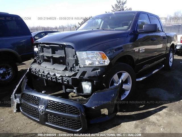 1C6RR7KT9FS617608 - 2015 RAM 1500 ST BLACK photo 2